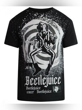 Beetlejuice Men's & Big Men's Graphic T-Shirt